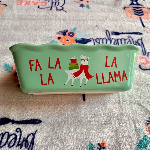 Other - Fa La La La Llama Bakeware Mini Loaf Pan